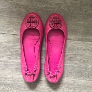 Tory Burch ‘Minnie’ Travel Ballet Flat (Women)